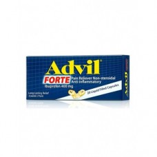 Адвил ибупрофен взрослый в гелевых капсулах "Форте" 400 мг, Advil Ibuprofen For Adults Forte 400mg 20 gel capsules